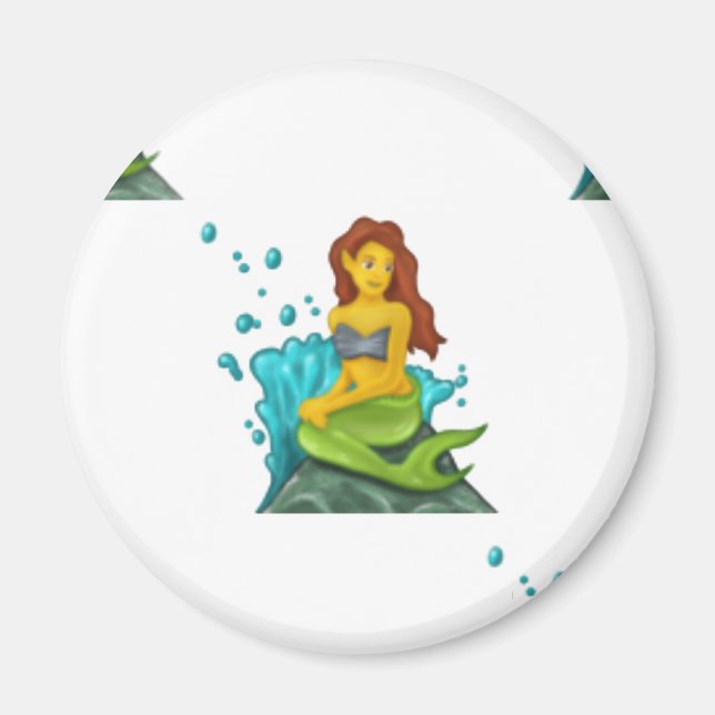 Emoji mermaid magnet (Vorne)