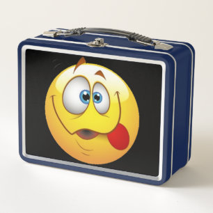 emoji metall brotdose