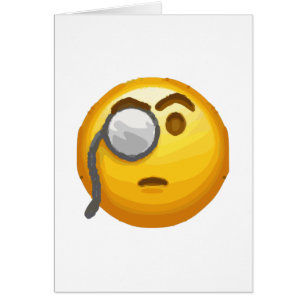 Emoji-Monokel