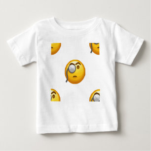Emoji-Monokel Baby T-shirt