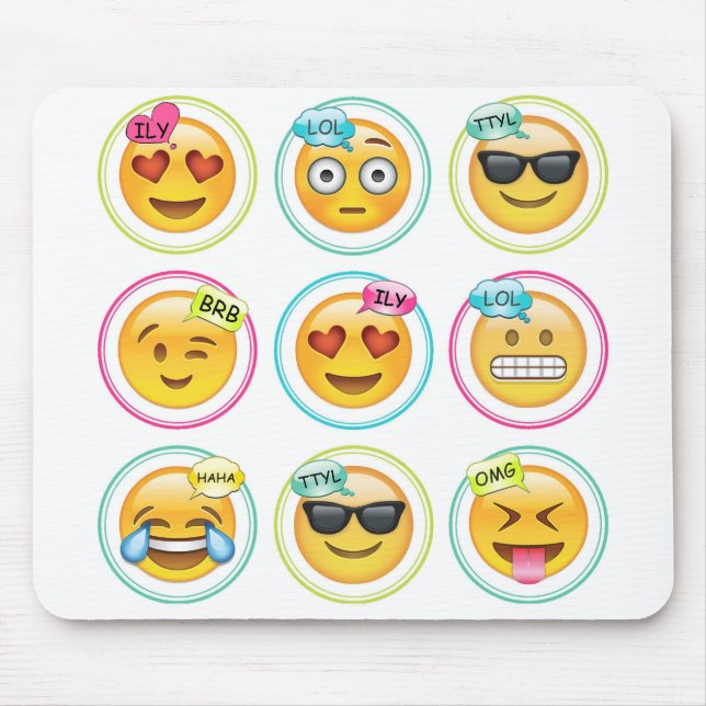 Emoji Mousepad (Vorne)