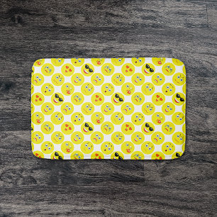 Emoji Muster Badematte