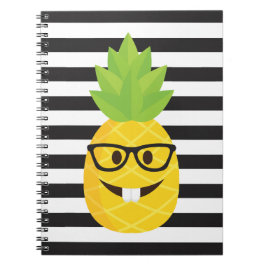 emoji nerd pineapple notizblock