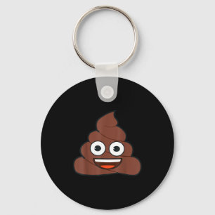 Emoji Op Glücklich Gelbes Smiley-Gesicht Schlüsselanhänger