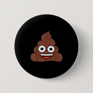 Emoji Op Glückliches Gelbes Lächeln Gesicht Button