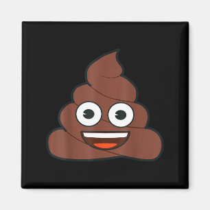 Emoji Op Glückliches Gelbes Lächeln Gesicht Magnet