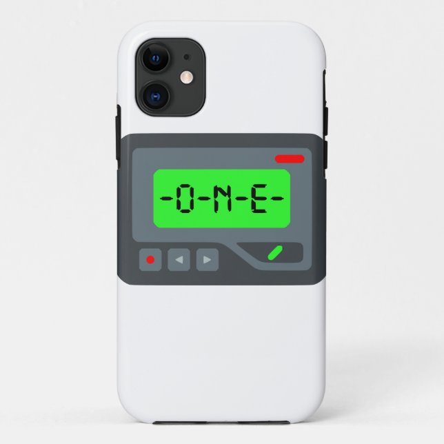 Emoji Pager Case-Mate iPhone Hülle (Rückseite)