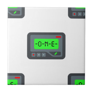 Emoji Pager Fliese