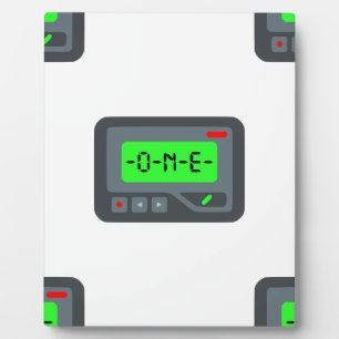 Emoji Pager Fotoplatte