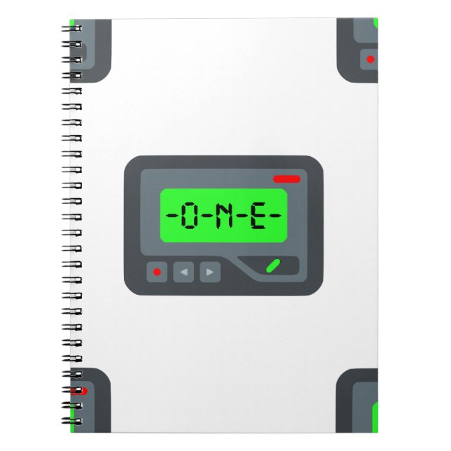 Emoji Pager Notizblock (Vorderseite)