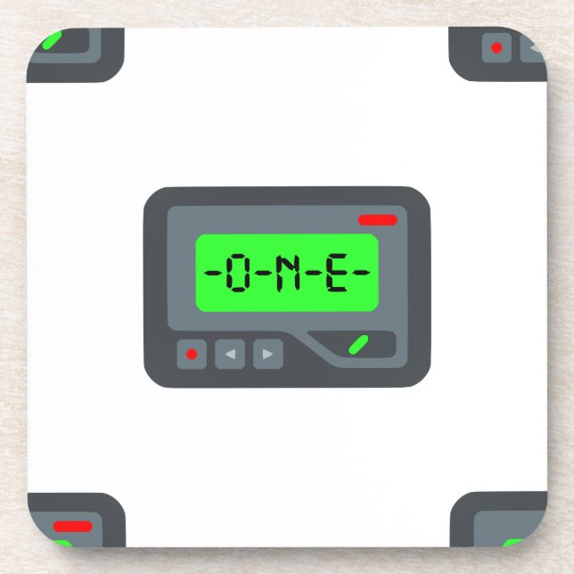 Emoji Pager Untersetzer (Vorderseite)