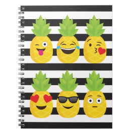 emoji pineapple notizblock