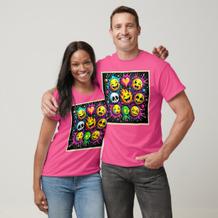 Emoji Pop Art T-Shirt
