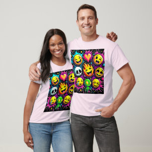 Emoji Pop Art T-Shirt