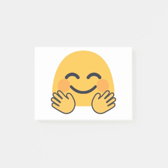 Emoji Post-it Klebezettel (Vorderseite)