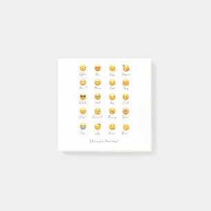 Emoji Post-it Klebezettel