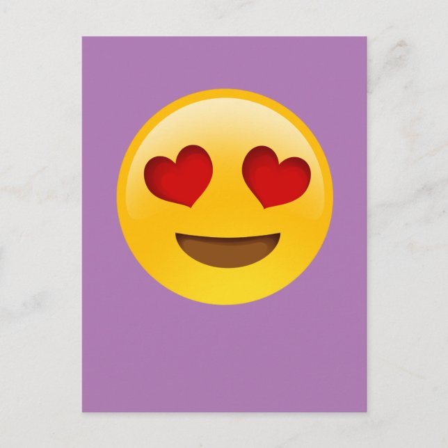 Emoji Postkarte (Vorderseite)