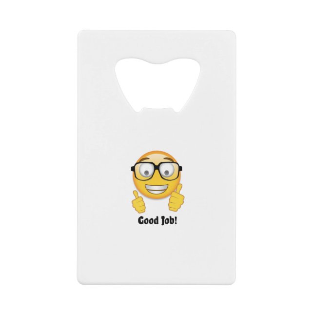 Emoji-Produkte Geldbeutel Flaschenöffner (Vorderseite)