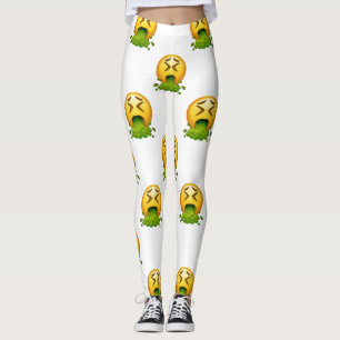 Emoji Puding Leggings