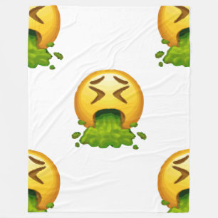 Emoji Puking Decke