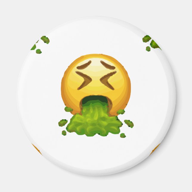 Emoji Puking Magnet (Vorne)