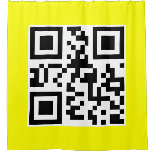Emoji — QR Code Duschvorhang