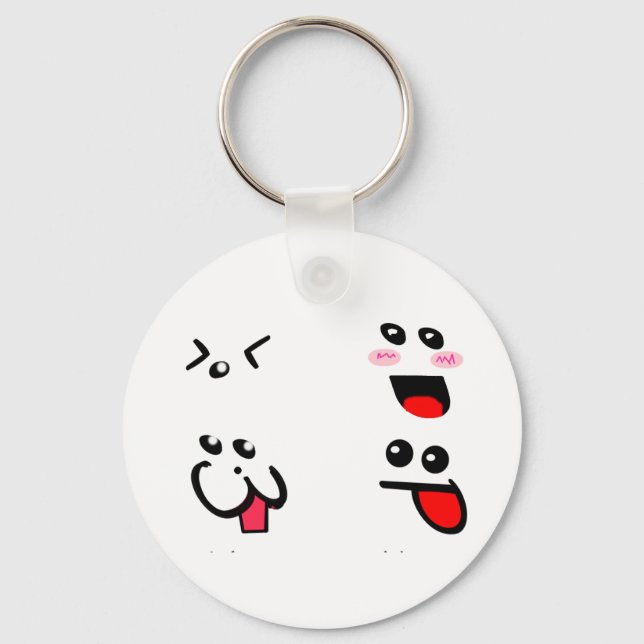 Emoji Schlüsselanhänger (Vorderseite)