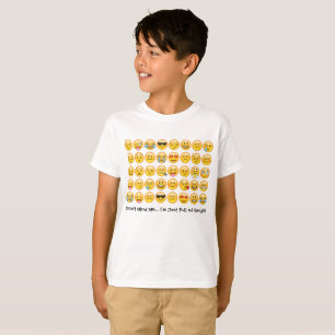 Emoji-Shirt für Kinder T-Shirt