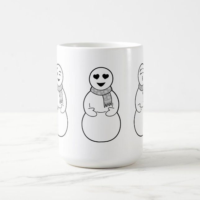 Emoji Snowmen-Tasse Tasse (Mittel)