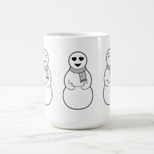 Emoji Snowmen-Tasse Tasse