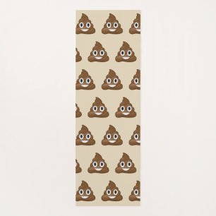 Emoji Stapel der poo Yoga-Matte Yogamatte
