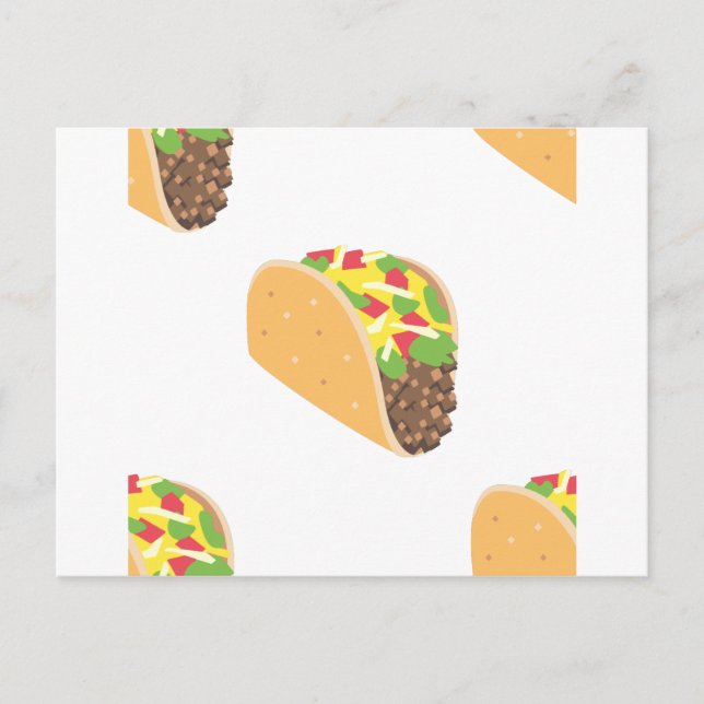 Emoji-Tako Postkarte (Vorderseite)