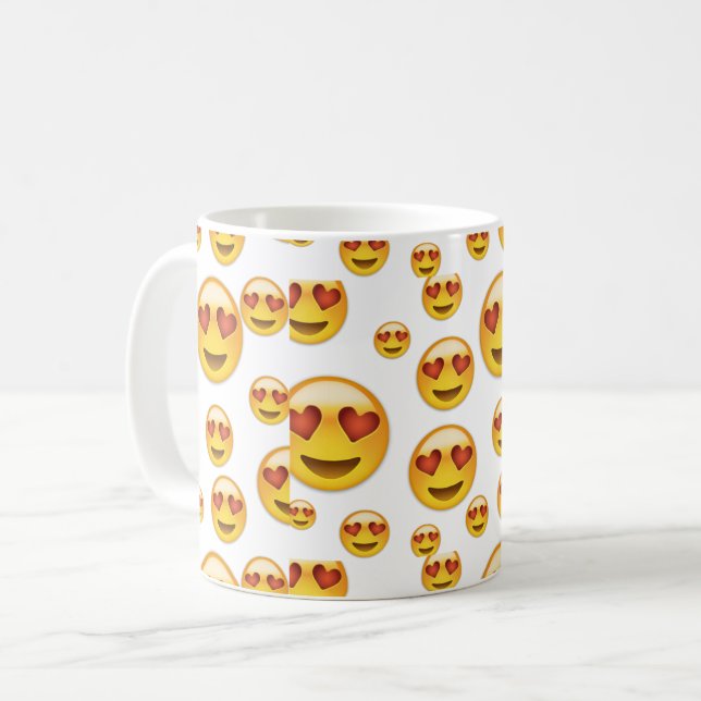Emoji Tasse (Vorderseite Links)