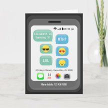 Emoji Thema Virtual Birthday Party