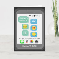 Emoji-Thema Virtuelle Geburtstagsfeier