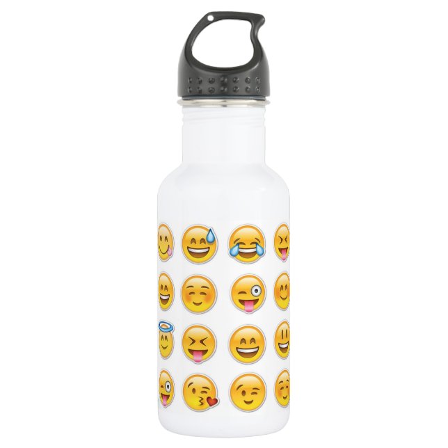 Emoji Trinkflasche (Vorderseite)