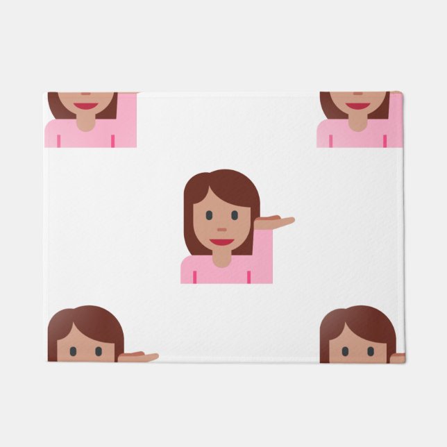 Emoji Türmatte (Vorderseite)