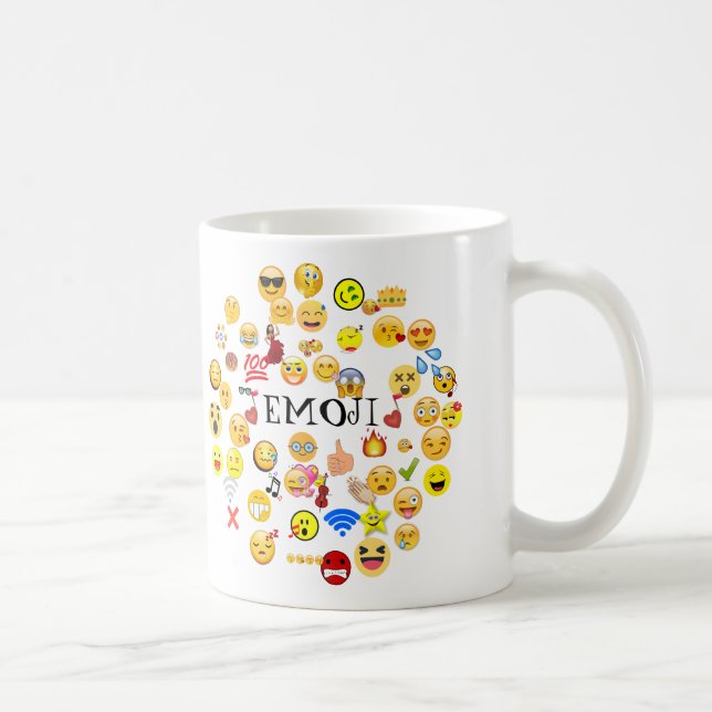 emoji Überlastung Kaffeetasse (Rechts)
