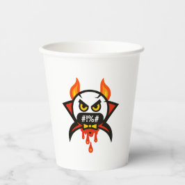 Emoji-Verrücktheit-Tasse Pappbecher