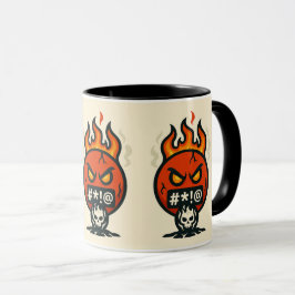 Emoji-Verrücktheit-Tasse Tasse