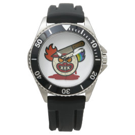 Emoji Wahnsinn Armbanduhr