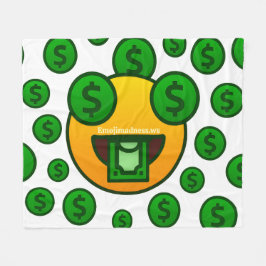Emoji-Wahnsinn Fleecedecke