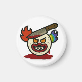 Emoji Wahnsinn Magnet