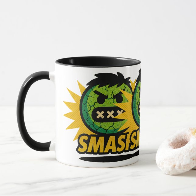 Emoji-Wahnsinn-Tasse Tasse (Mit Donut)
