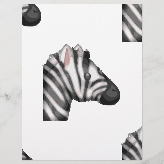 Emoji Zebra (Vorderseite)