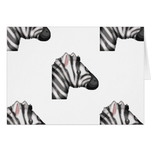 Emoji Zebra (Vorderseite (Horizontal))