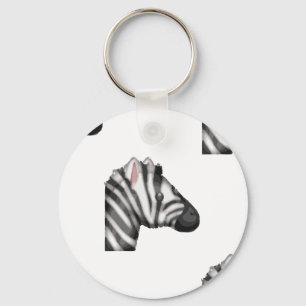 Emoji Zebra Schlüsselanhänger