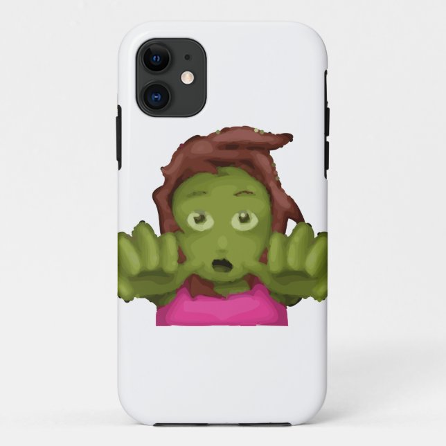 Emoji Zombie Case-Mate iPhone Hülle (Rückseite)