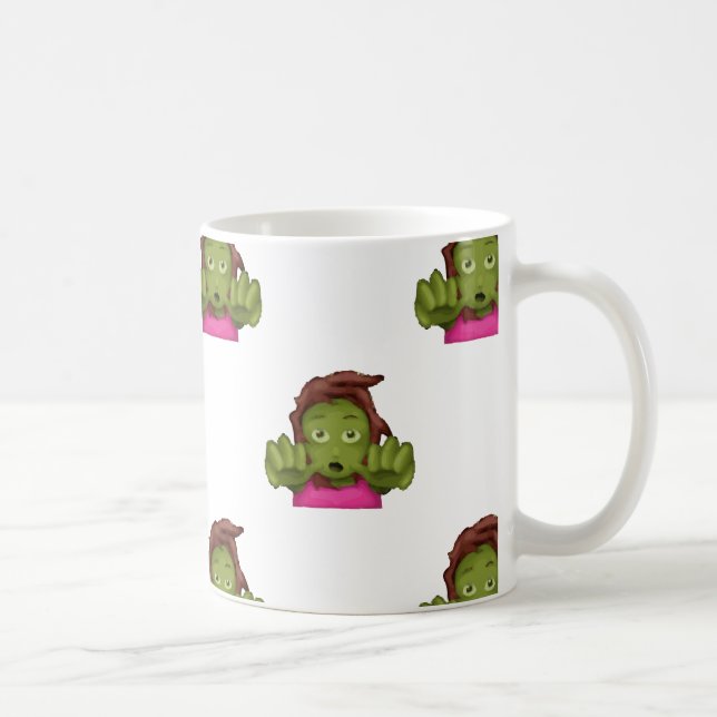 Emoji Zombie Kaffeetasse (Rechts)