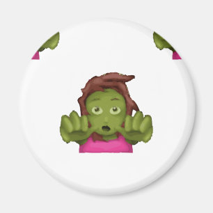 Emoji Zombie Magnet
